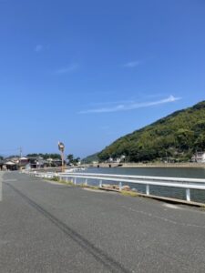 糸島おむすびの撮影場所（ロケ地）の二丈川口橋