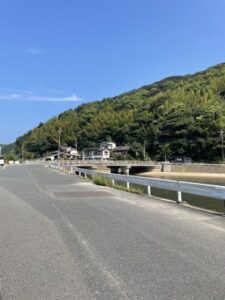 糸島おむすびの撮影場所（ロケ地）の二丈川口橋